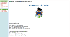 Desktop Screenshot of grade5.ctkschool.org