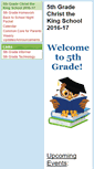 Mobile Screenshot of grade5.ctkschool.org