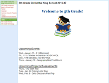 Tablet Screenshot of grade5.ctkschool.org